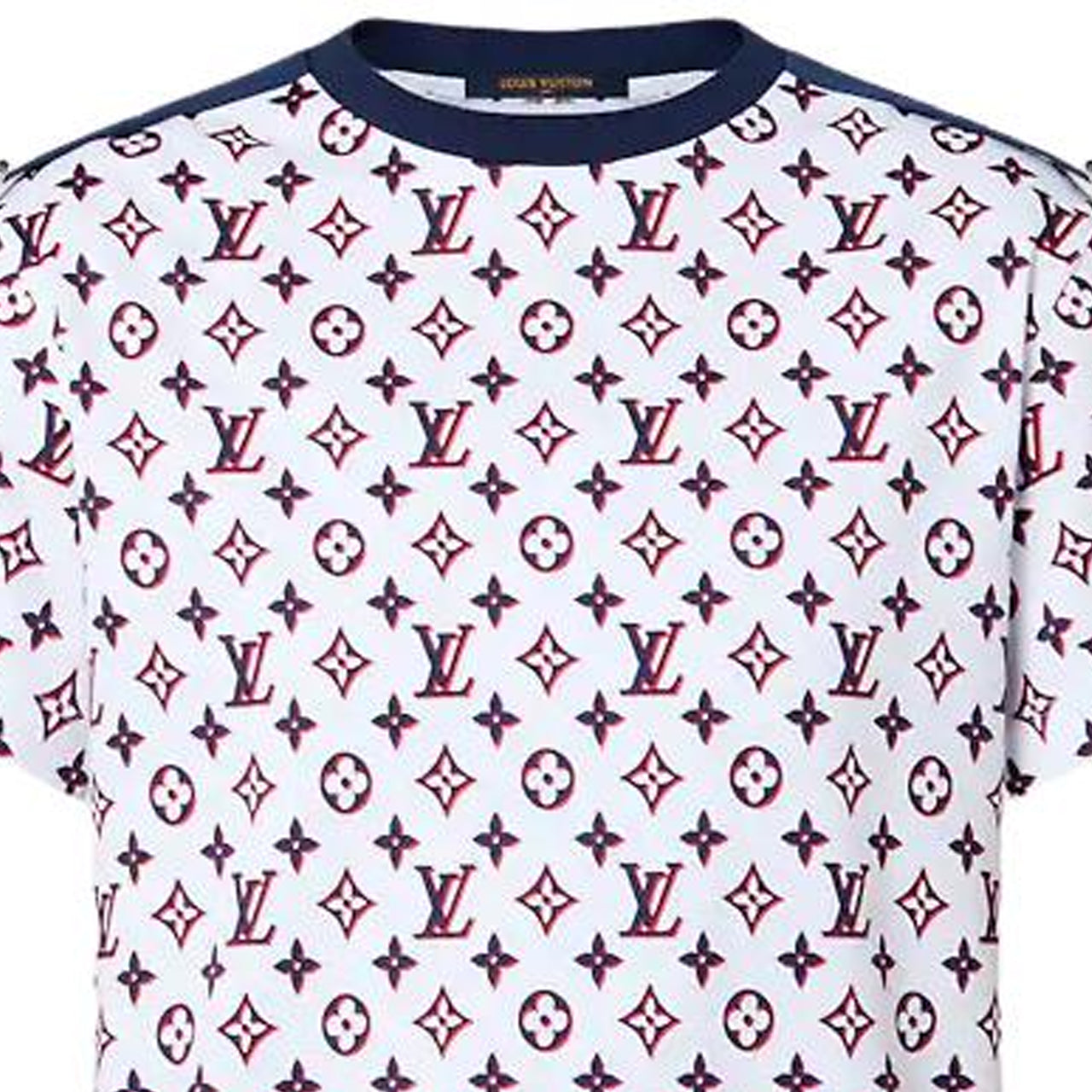 LOUIS VUITTON Tricolor Monogram T-Shirt