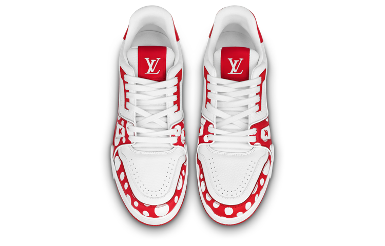 LOUIS VUITTON X Yayoi Kusama Sneaker 'White Red'