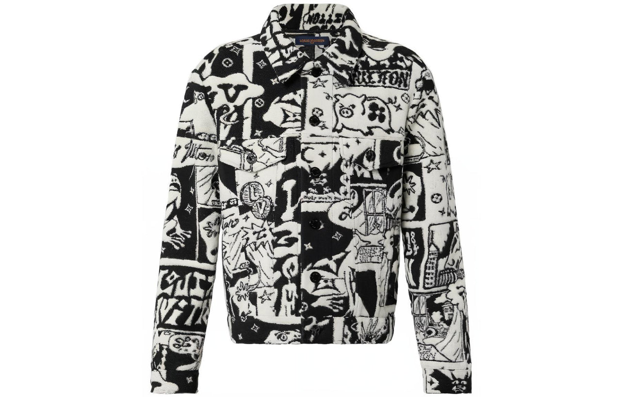 LOUIS VUITTON Lv Comics Trucker Jacket