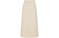 DIOR Casual Long Skirts Women's Ecru