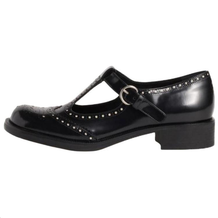 MIU MIU Salomé Casual Single Shoes Women's Black