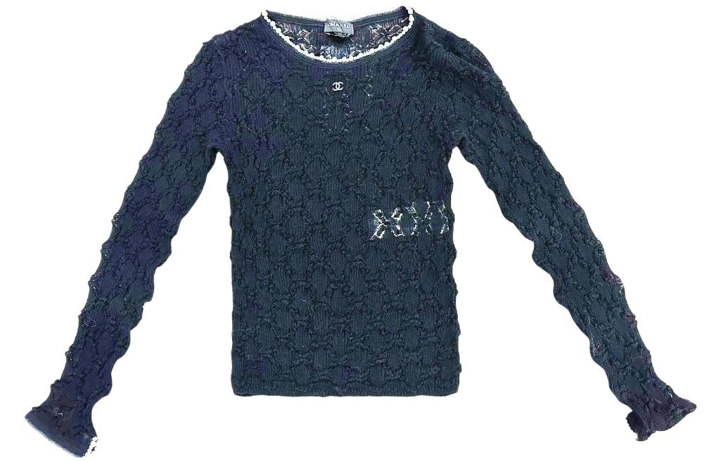 CHANEL 22 Fall And Winter 22B Knitwear Women's Black