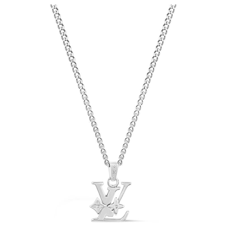 LOUIS VUITTON Monogram Row Pendant