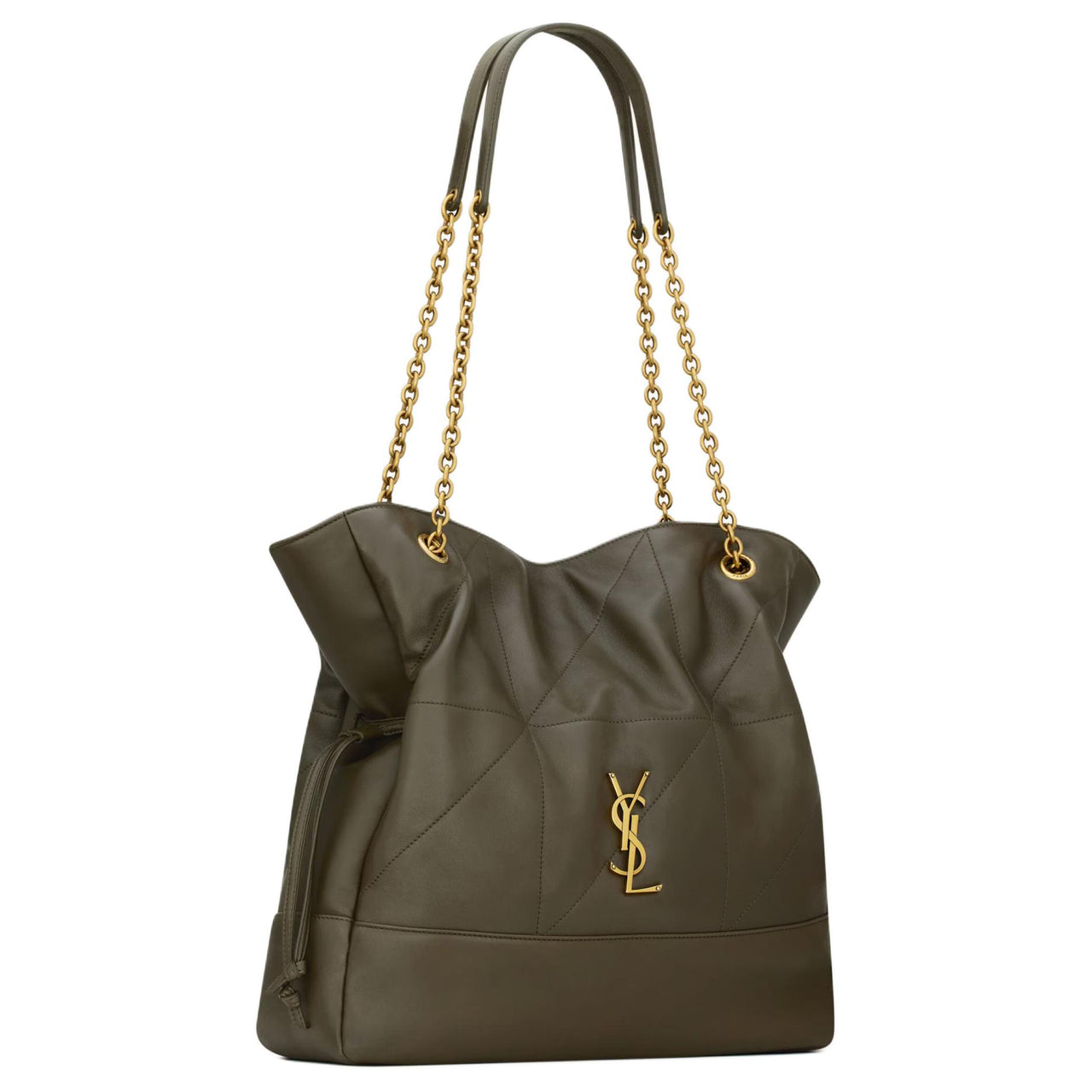 SAINT LAURENT Jamie Sheepskin Tote Bag, Shopping Bag, Shoulder Bag Women's Light Musk