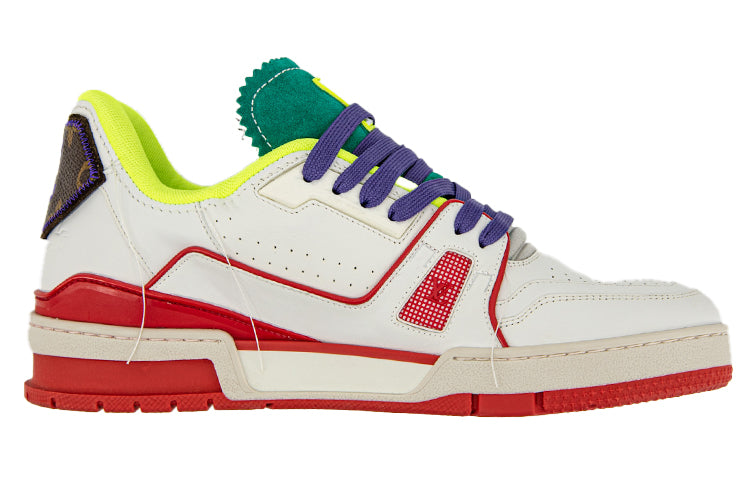 LOUIS VUITTON Trainer Upcycling Sneakers 'White Turquoise For China'