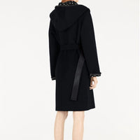LOUIS VUITTON Coat Women's Black