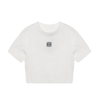 LOEWE 2000s Anagram embroidered T shirt