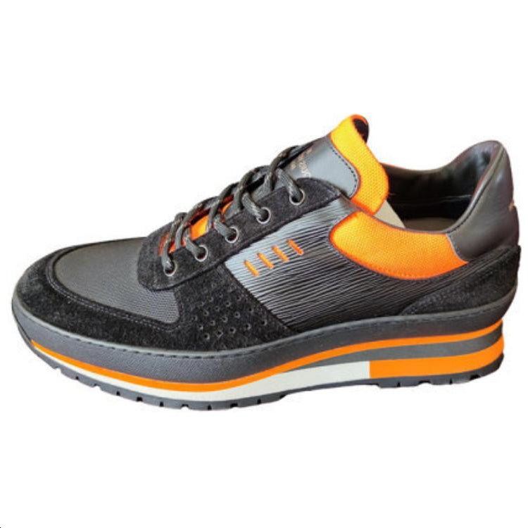 LOUIS VUITTON Low Top Casual Shoes Men's Black