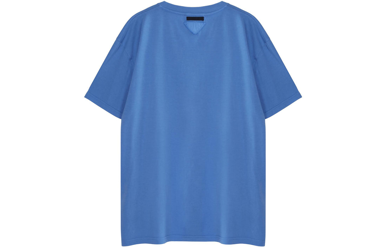 PRADA T-Shirts Men Sky Blue