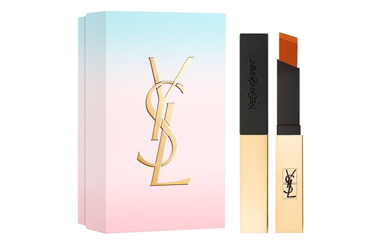 SAINT LAURENT Twilight Daybreak Limited Small Gold Bars Lipsticks Matte Natural Complexion Brightening 2.2g
