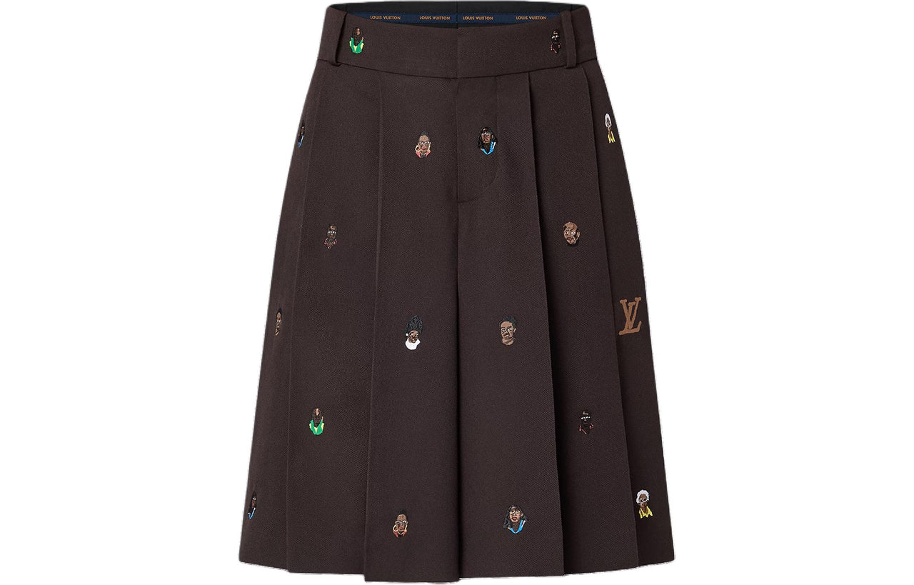 LOUIS VUITTON SS24 Casual Shorts Men's Brown