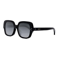 CELINE Subject To Official Website Square Sunglasses Women's Black/Gray