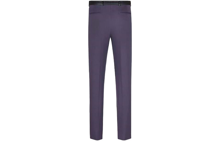 DIOR Striped Belted Pants