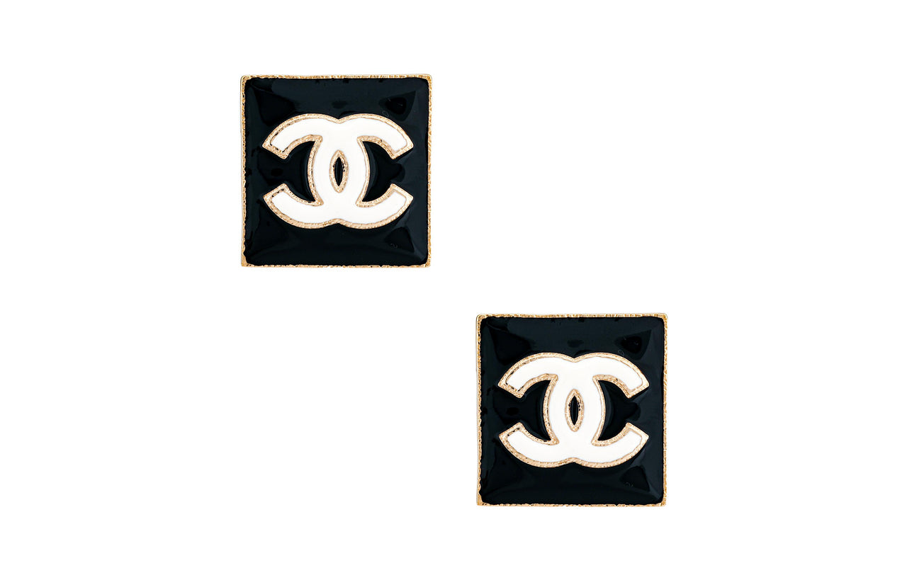 CHANEL Stud Earrings Women's