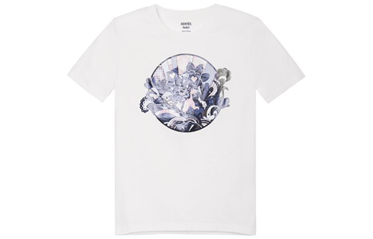 HERMES T-Shirts Women's White