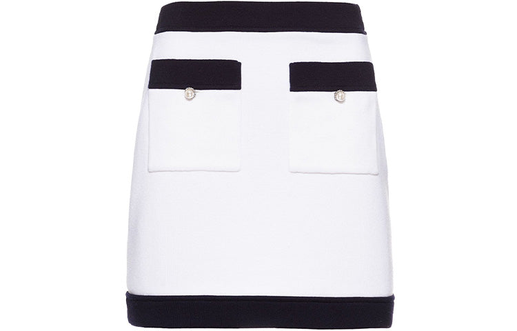 MIU MIU Casual Short Skirts Women's White