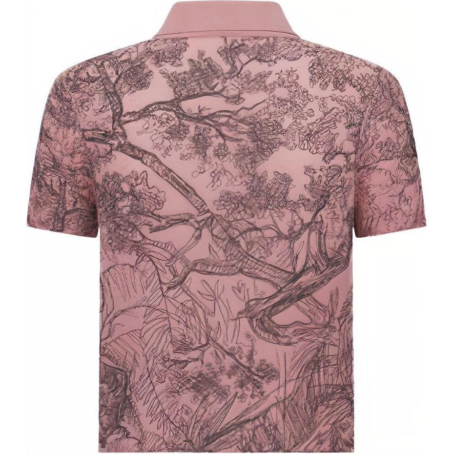 DIOR DIORIVIERA SS23 Polo Shirt Women's Pink