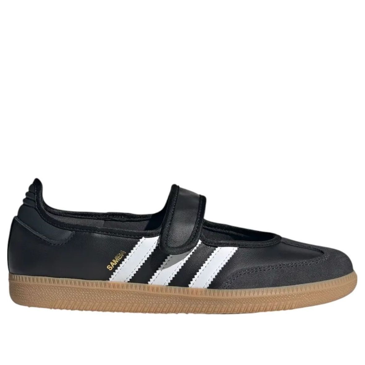 (WMNS) adidas Samba Jane 'Black White Gum' JQ6445