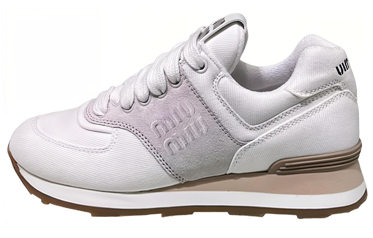 MIU MIU Low Top Casual Shoes Women's White