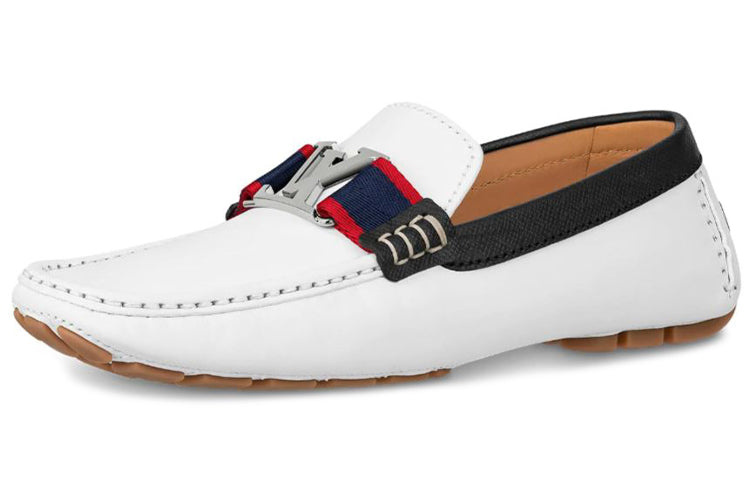LOUIS VUITTON Monte Carlo Casual Shoes Men's White