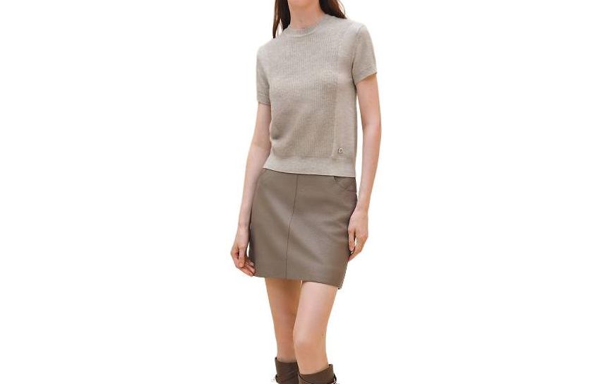 HERMES Sweaters Women's Beige
