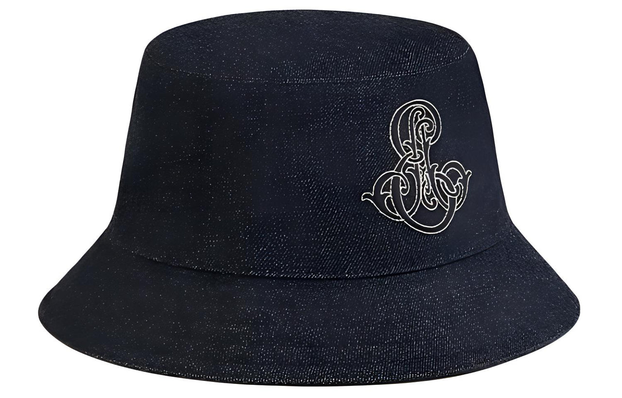 HERMES Cotton Bucket Hats Women's Blue