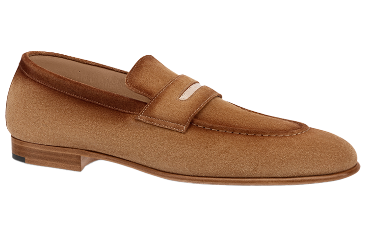 LOUIS VUITTON Glove Casual Shoes Men's Tawny