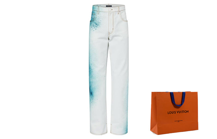 LOUIS VUITTON Jeans Men's White