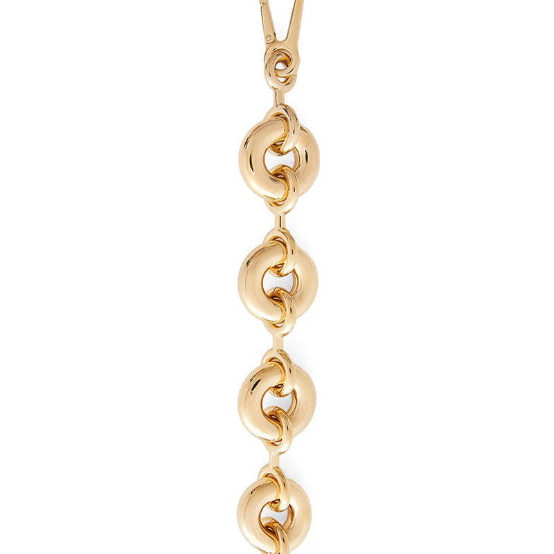 LOEWE Stainless Steel Bag Strap Women's Gold