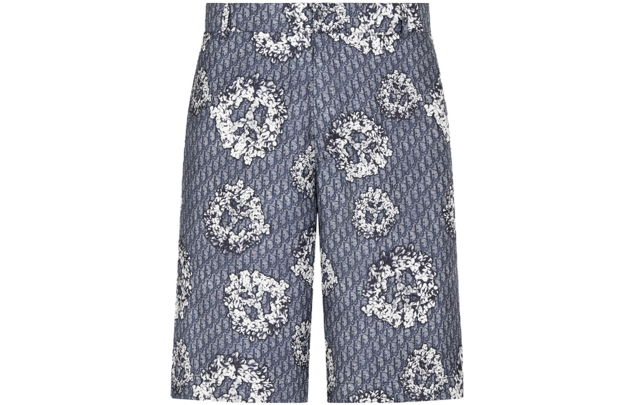 DIOR X Denim Tears Silk Twill Shorts