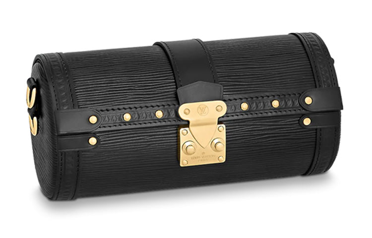 LOUIS VUITTON Papillon Trunk Epi Black