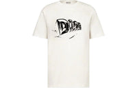 DIOR Quarterly New Products T-Shirts Men Ecru