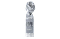 LOUIS VUITTON Knit Scarves Unisex Gray