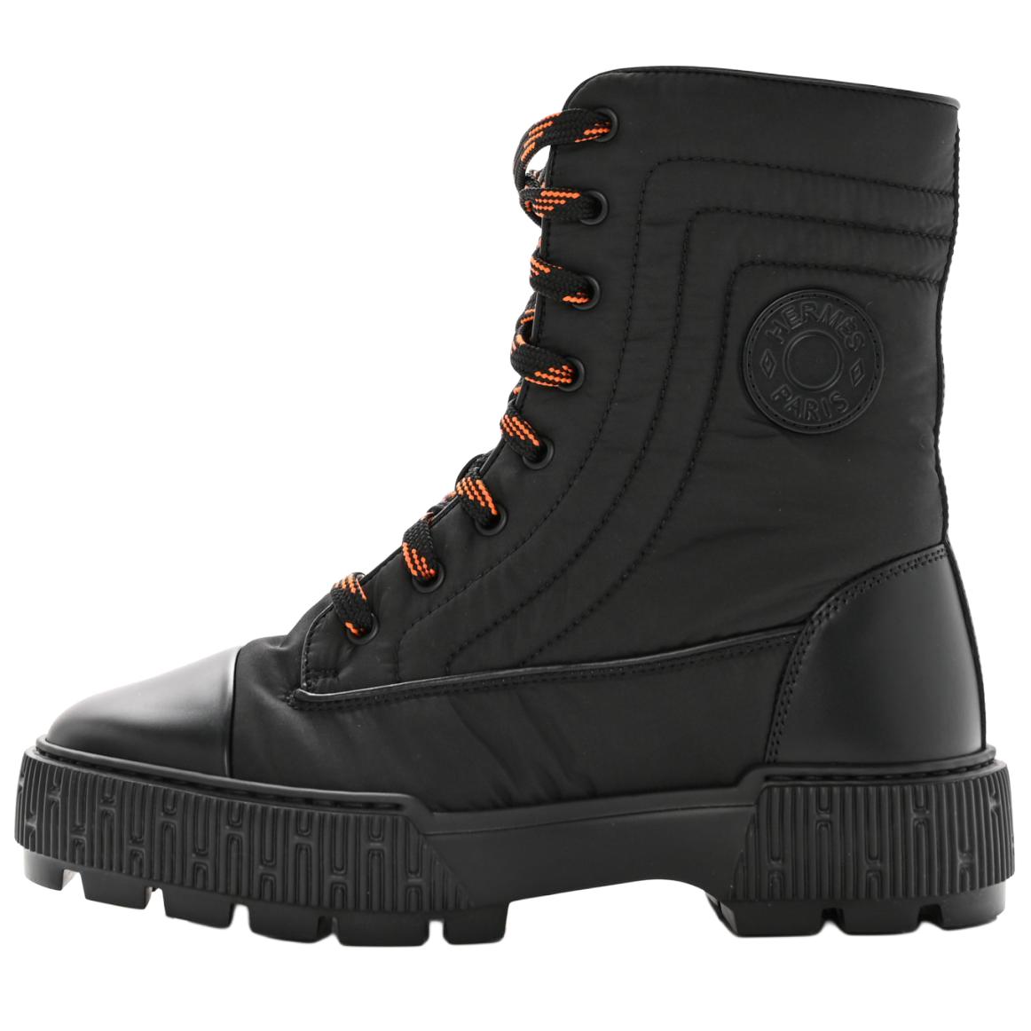 HERMES Fresh Ankle Boots Women's Black