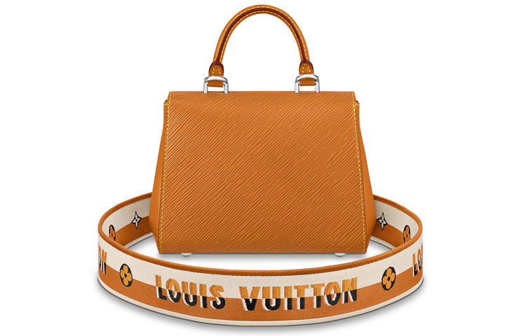 LOUIS VUITTON Cluny Epi Leather Handbags Shoulder Bag Crossbody Bag Mini Women's Caramel Brown