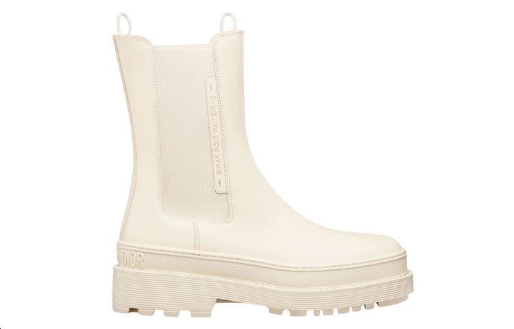 DIOR Trial Chelsea Boots Women's White