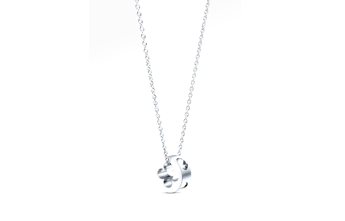 LOUIS VUITTON Necklaces Women's Silver