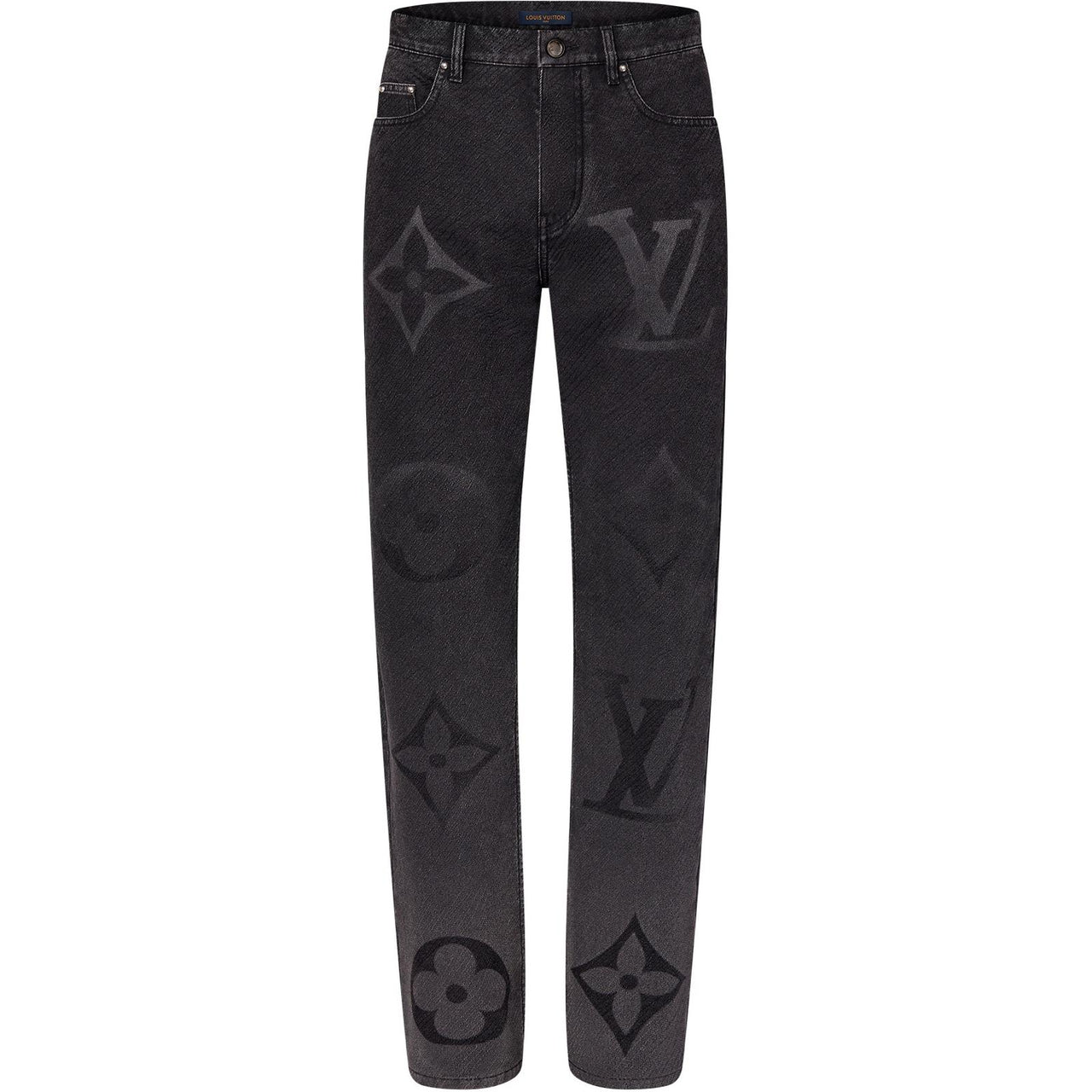 LOUIS VUITTON Monogram Denim Pants