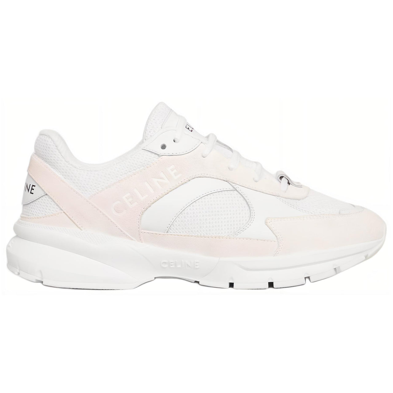 CELINE RUNNER CR-03 Low-Top Casual Shoes Women's White