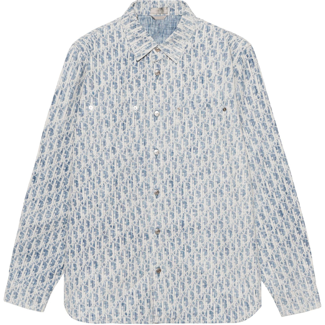 DIOR Quarterly New Products Shirts Men Blue