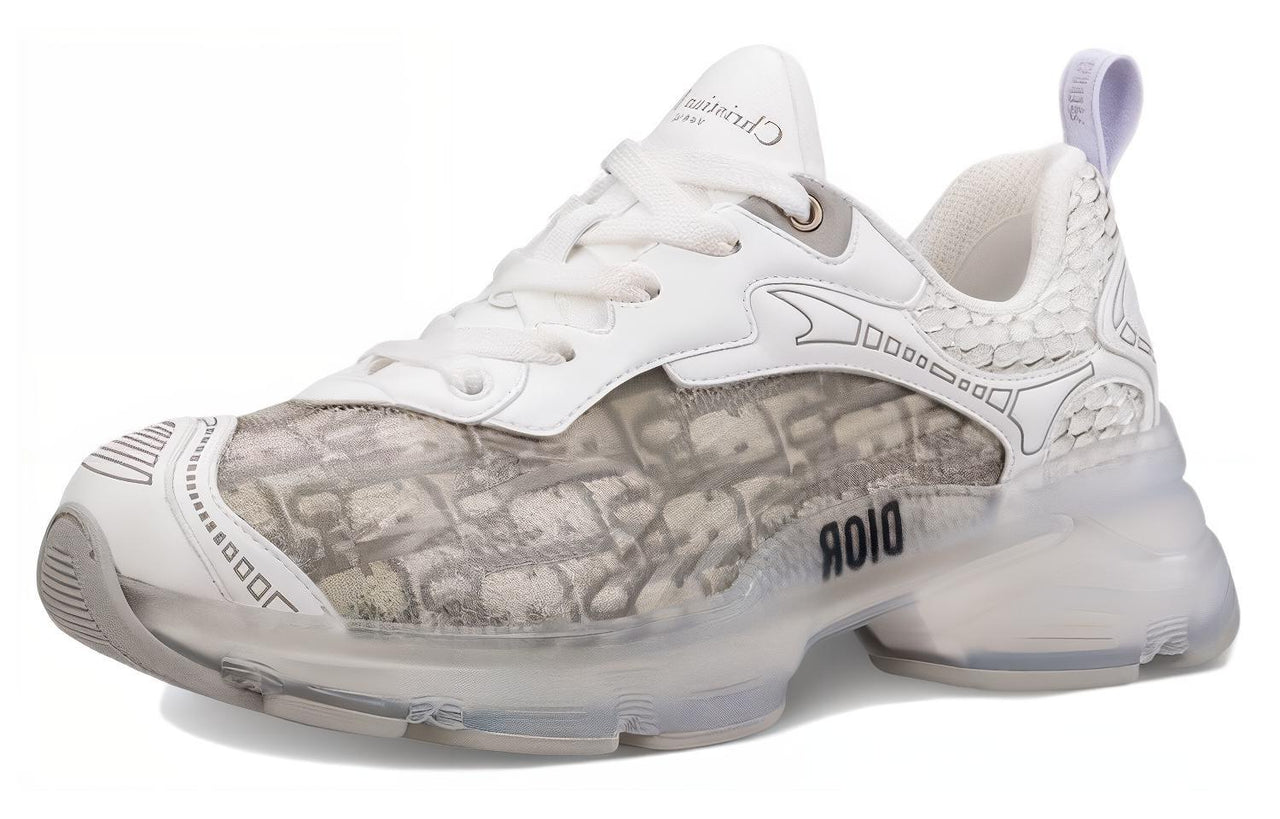 DIOR Vibe Low-Top Casual Shoes Women's White