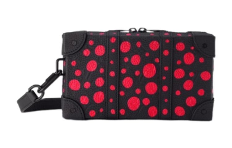 LOUIS VUITTON X Yayoi Kusama Soft Trunk Wearable Wallet Black/Red