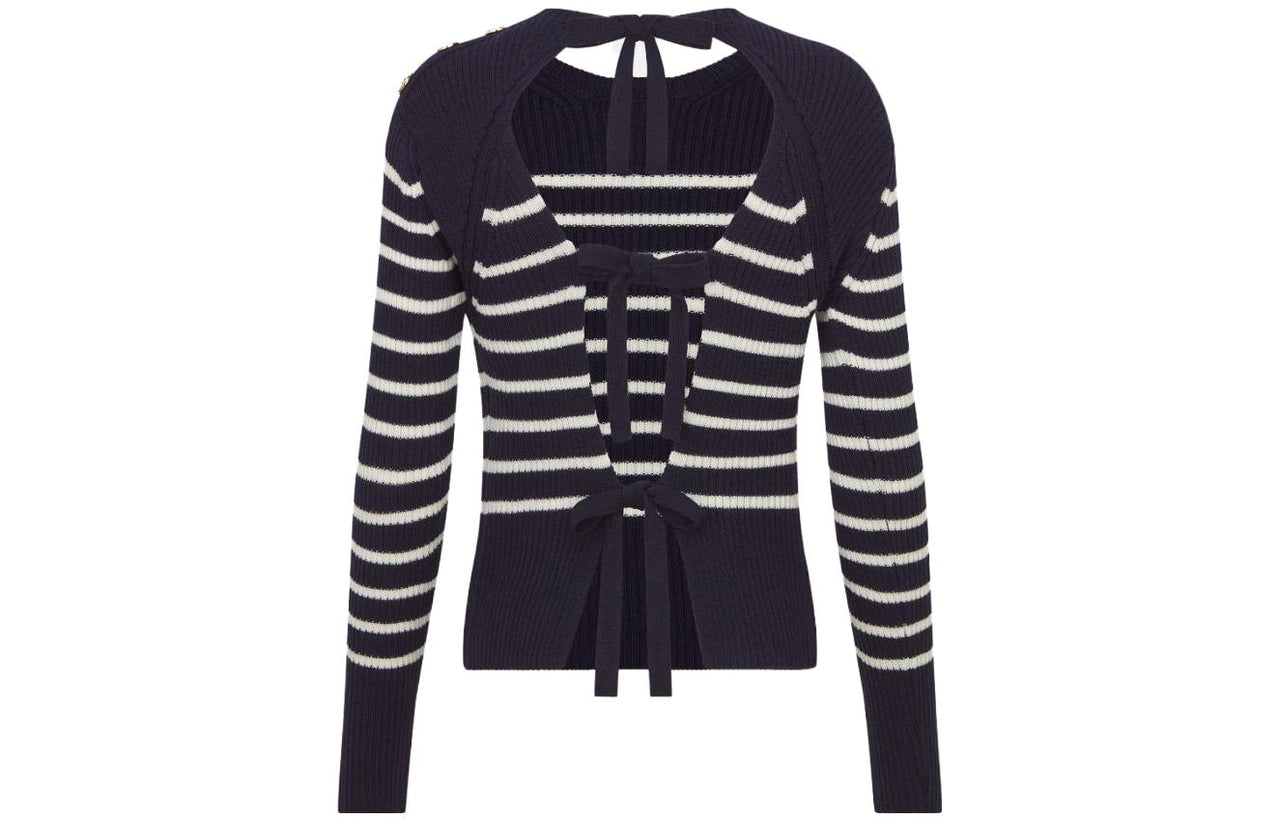 DIOR FW23 Sweater Women's Marine Blue