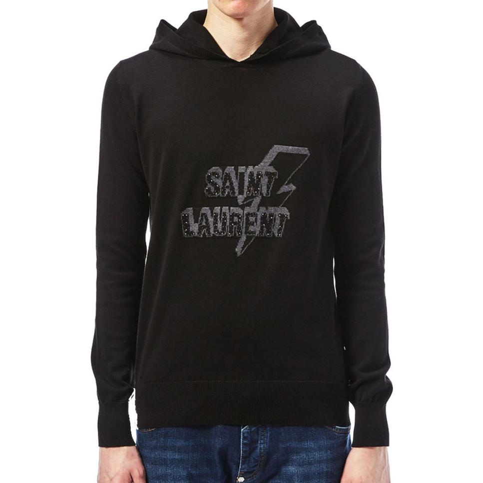 SAINT LAURENT Sweatshirts Men Black