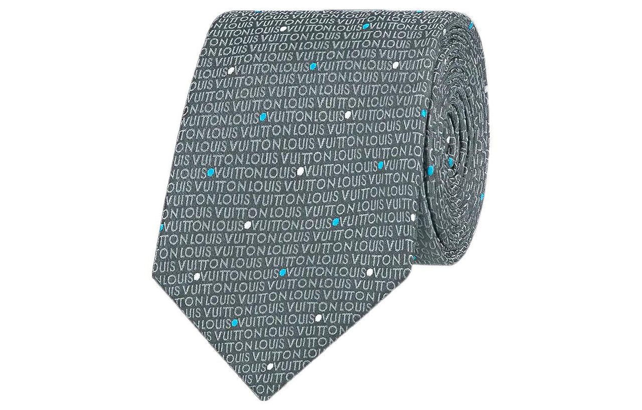 LOUIS VUITTON Ties Men Gray