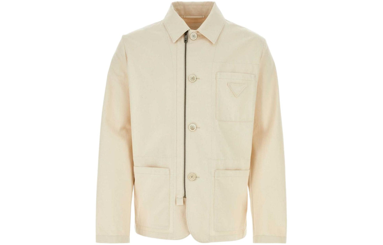 PRADA SS24 Jackets & Coats Men's Beige