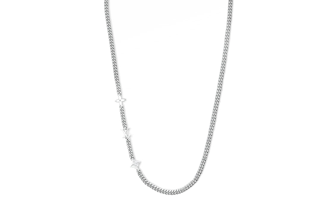 LOUIS VUITTON Monogram Row Necklace