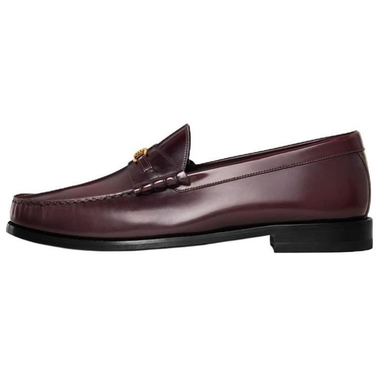 CELINE Triomphe Loafers 1.5cm Men's Umber