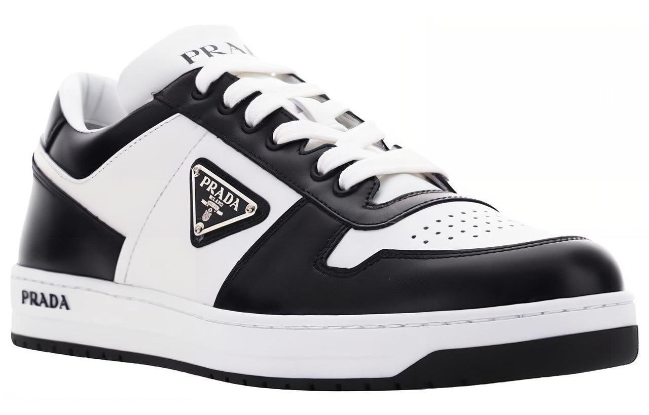 PRADA Downtown Leather 'White Black'