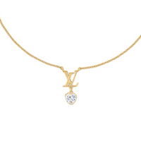 LOUIS VUITTON Lv Iconic Heart Necklace